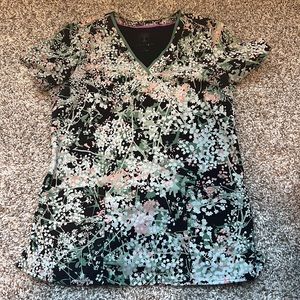 Healing hands XS scrub top